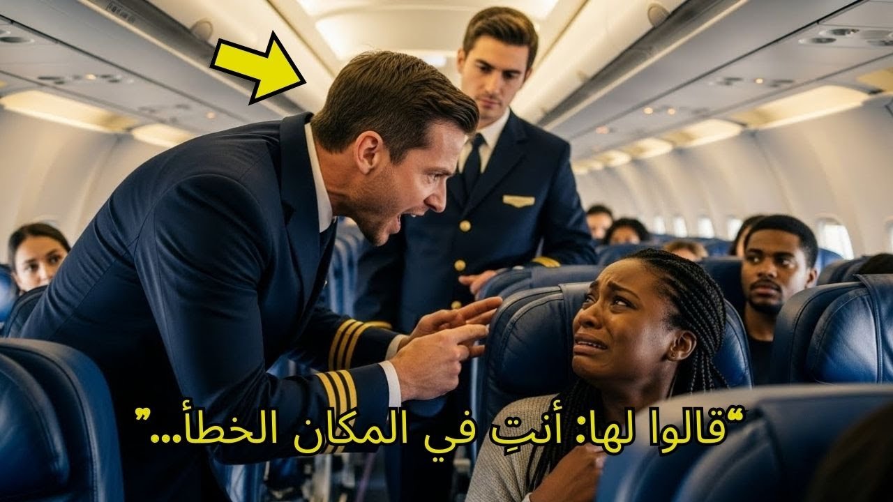 أهانوا امرأة سوداء على متن الطائرة — ثم ظهر سرّها الحقيقي الذي دمّر حياتهم