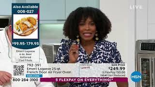 Emeril Lagasse 25quart French Door Air Fryer Oven With A