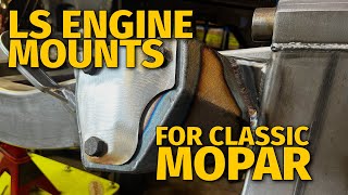 LS Engine Mounts for Classic Mopar - ProTouring 1970 Dodge Charger by Willomet Motor & Fab 1,287 views 11 months ago 18 minutes