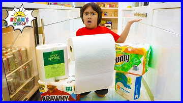 Easy DIY Science Experiment Which Paper Towel is the Strongest!!
