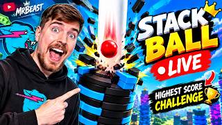 Stack Ball LIVE 🔴 | Highest Score Challenge! 😱🏆