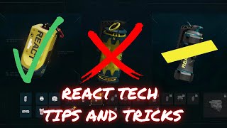 Tips and Tricks for best React Tech Loadout - Rainbow Six Extraction