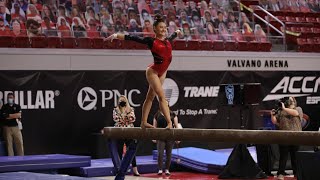 2021.01.15 Pittsburgh Panthers at NC State Wolfpack Gymnastics