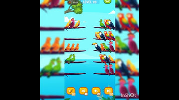 Bird Sort Color Puzzle Level 20