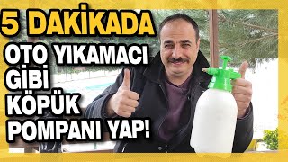 5 DAKİKADA KÖPÜK POMPANI KENDİN YAP!