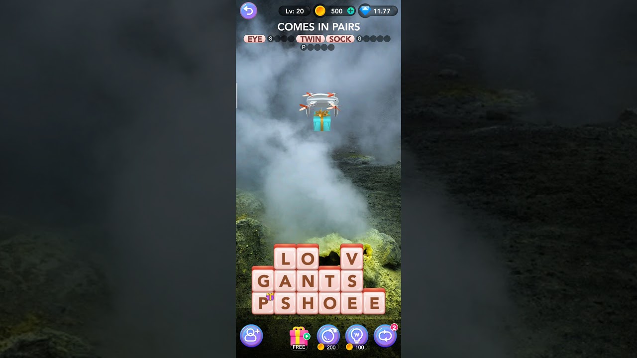 Word Smash Level 20 | Word Smash Comes In Pairs