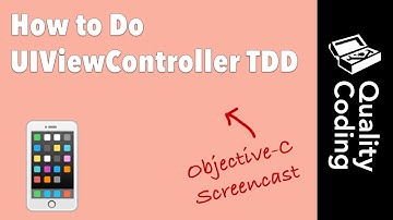 How to Do UIViewController TDD