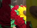 Beautiful Paper Rose Bouquet Craft! #paperrose #cricut #cricutprojects