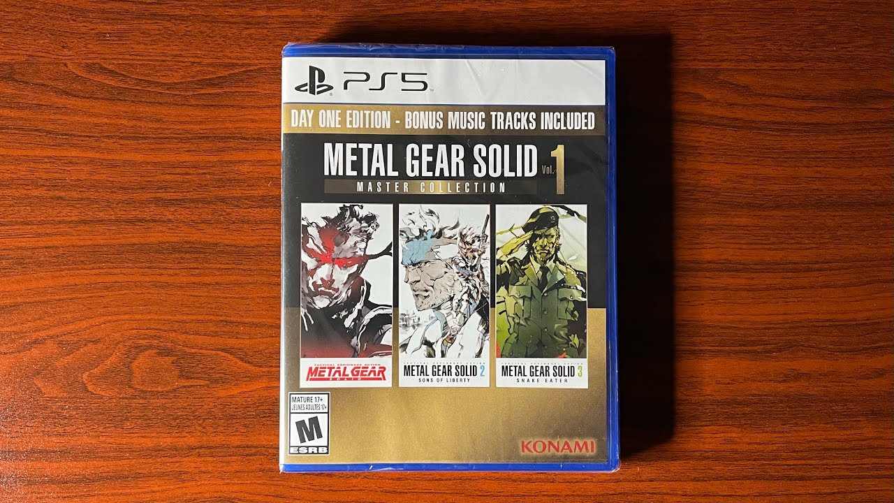 Metal Gear Solid Master Collection Vol. 1 Day One Edition (PS5) NEW