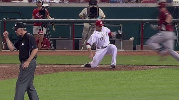 ARI@CIN: Nieves scores on Phillips