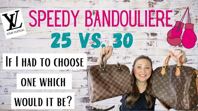 LOUIS VUITTON SPEEDY 25 VS 30 – WHICH ONE IS BETTER?