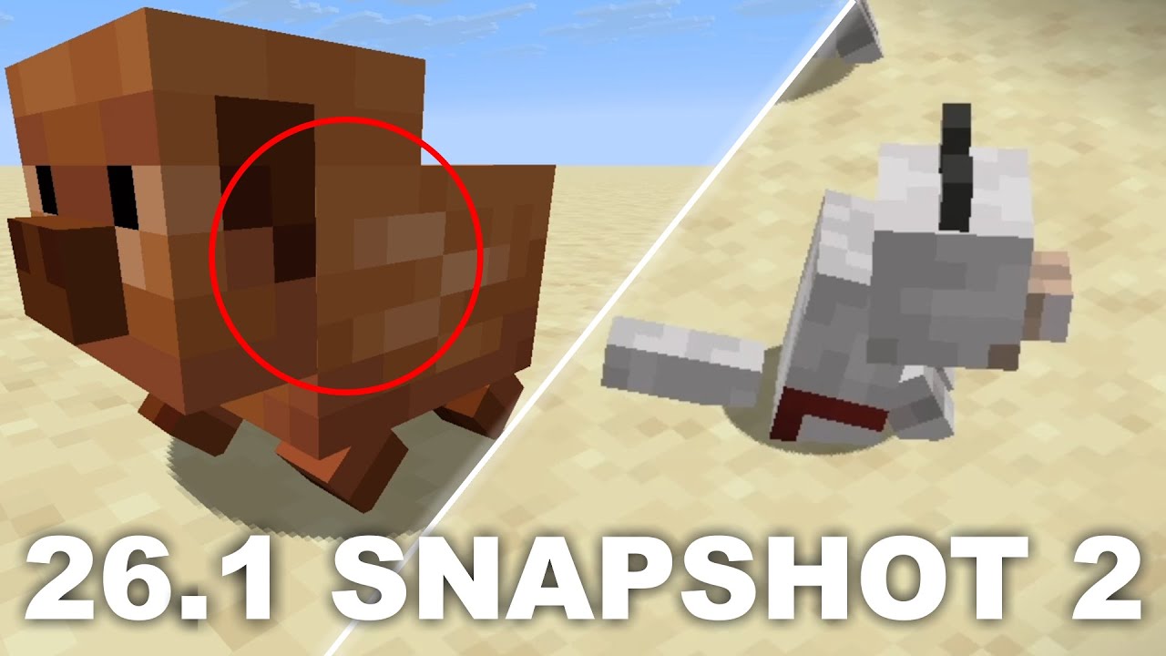 Unobfuscated buGs + Code Baby Models | Minecraft 26.1 Snapshot 2 - YouTube