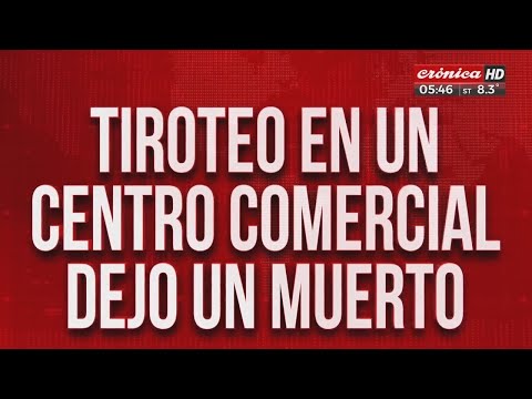 Otra vez EEUU: tiroteo en pleno centro comercial dejó una persona muerta