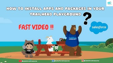 Trailhead Playground Management 🚨✨📛 Install Apps And Packages In Your Trailhead Playground 🚨👏