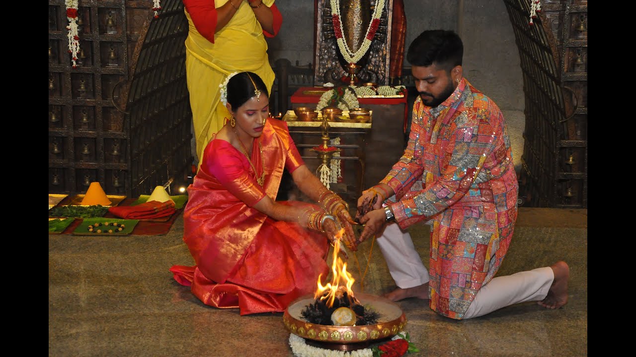 Bhuta Shuddhi Vivaha | PriyankaPuneet | Isha Foundation | Linga Bhairavi @ishafoundation