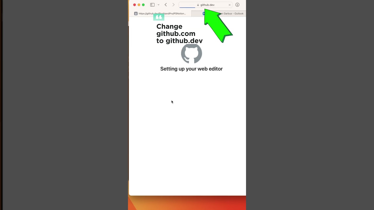 Github trick - open repository in visual studio code 