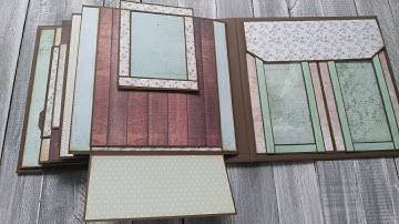 Interactive Pop up Scrapbook Album | This is OUR story | few pop up pages