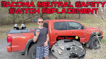 Vervanging neutrale veiligheidsschakelaar Tacoma 3e generatie! (Repareer Tacoma
