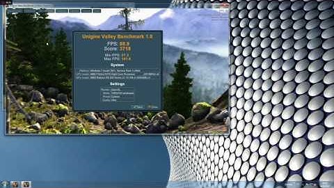 Valley Benchmark FX 9370 XFX R9 290 X  512 Bit