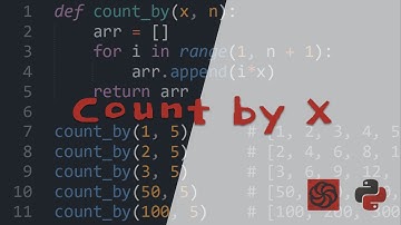 Count by X - Python Codewars