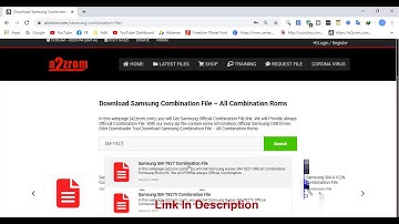 Download Samsung SM-T827 Combination File | Firmware | Flash File