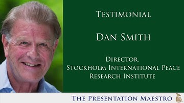 Dan Smith, Director, Stockholm International Peace Research Institute