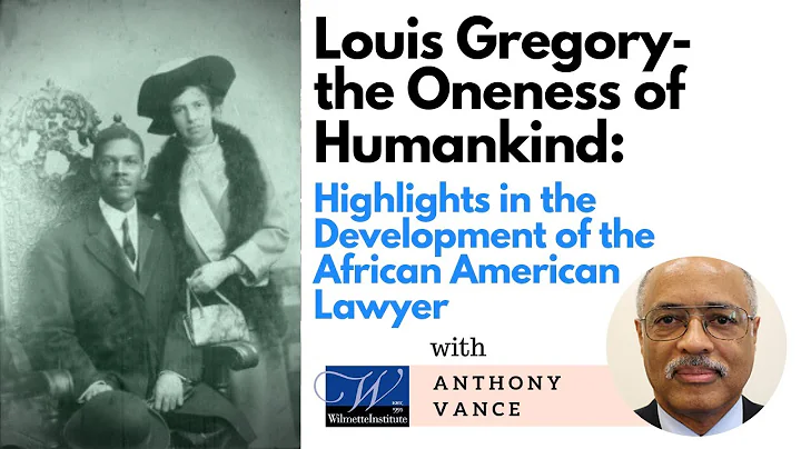 Louis Gregory and the Development of the African A...