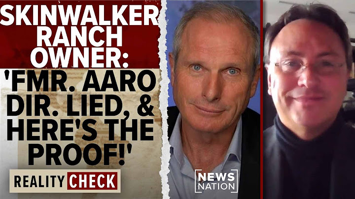 Skinwalker Ranch owner says former AARO Director Sean Kirkpatrick lied, shows proof | Reality Check