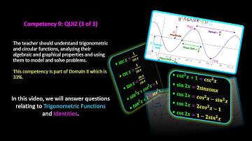 TExES 7-12 (235) Math Exam Competency 9: QUIZ (3 of 3)