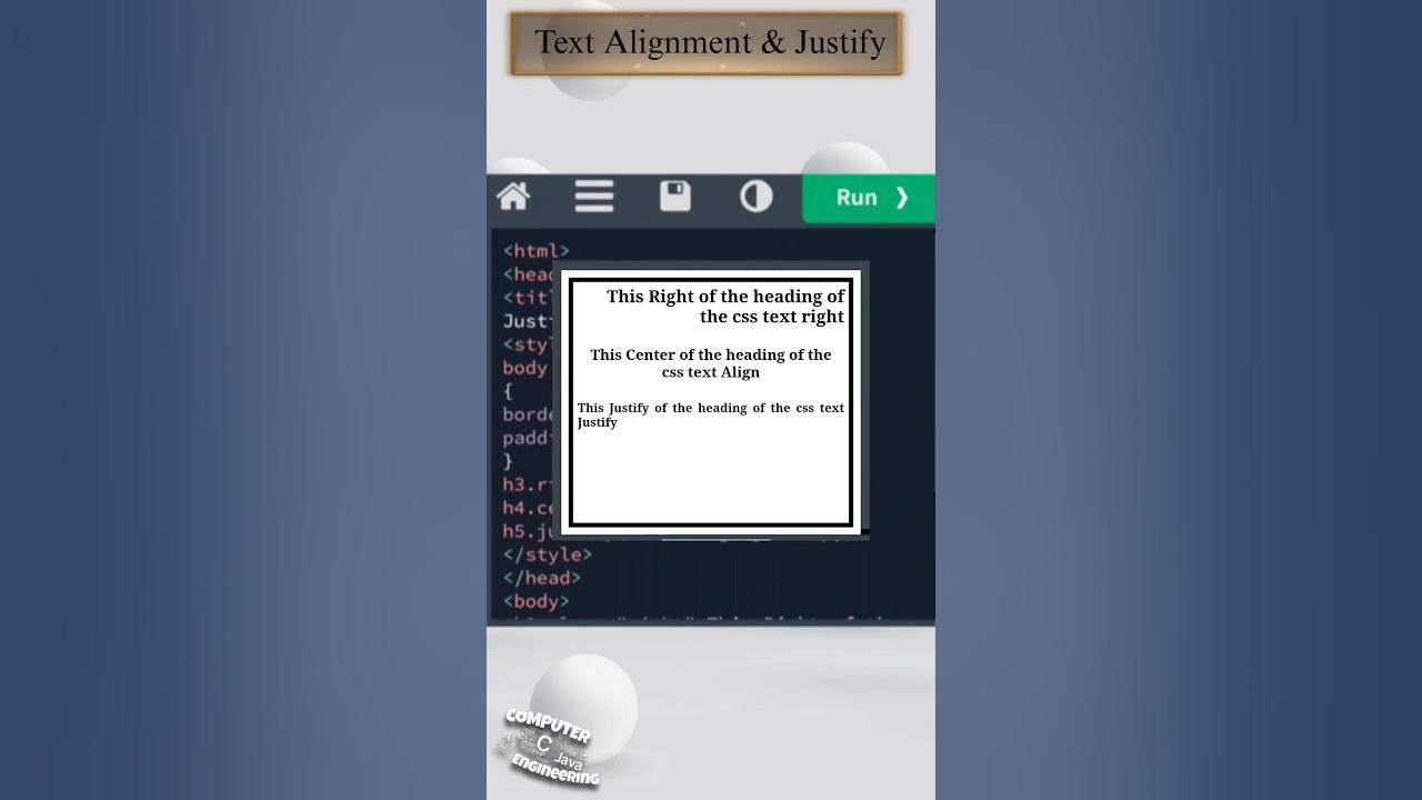 𝐂𝐬𝐬 𝐓𝐞𝐱𝐭 𝐀𝐥𝐢𝐠𝐧𝐦𝐞𝐧𝐭 𝐉𝐮𝐬𝐭𝐢𝐟𝐲| #text #justify #alignment #border #html # ...