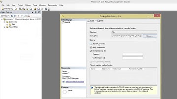 SSAS DBA Tips & Tricks - SSAS cube database backup using XMLA
