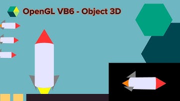 Membuat Roket 3D sederhana di Visual Basic 6 menggunakan OpenGL