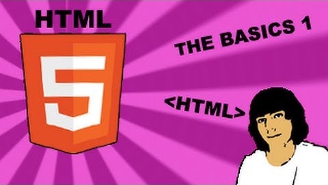 HTML5 introduction to HTML5 - The Basics : Codecademy