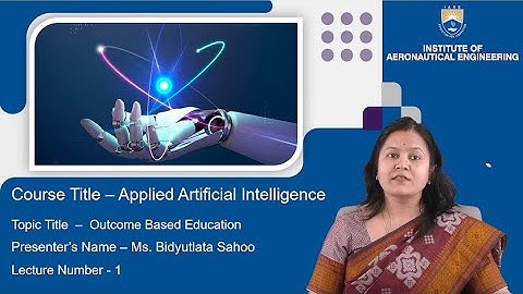 Outcome Based Education by Ms. Bidyutlata Sahoo