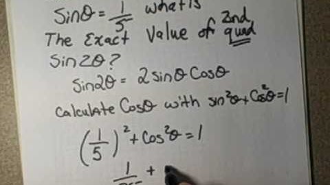 4.5 double angle identities Part one.AVI
