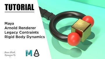 Understanding Legacy Constraints In Maya And Arnold Renderer - Tutorial