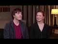 Tom burke and holliday grainger  strike interview