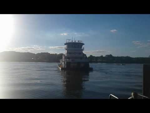 M/V AEP Legacy Leaves Point Pleasnt, WV (9-3-16)