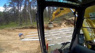 Putting stone in for a drain field by Avery Excavating 3,643 views 4 years ago 23 minutes