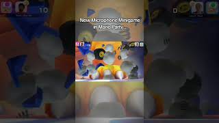New Microphone Minigame In Mario Party #mario #nintendoswitch2 #marioparty.