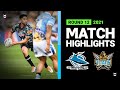 Sharks v Titans Match Highlights | Round 12, 2021 | Telstra Premiership | NRL
