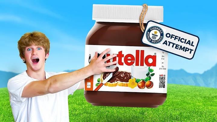 I Made The World's Largest Nutella