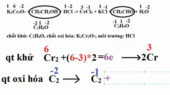 Cân bằng phương trình oxi hóa feso4 k2cr2o7 h2o năm 2024