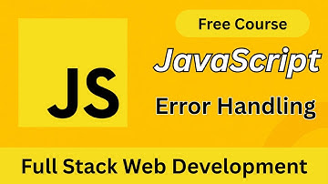 JavaScript Error Handling Explained | try…catch, throw, finally & Custom Errors (Full Tutorial)