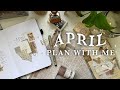 april bullet journal plan with me | vintage inspired | 2021