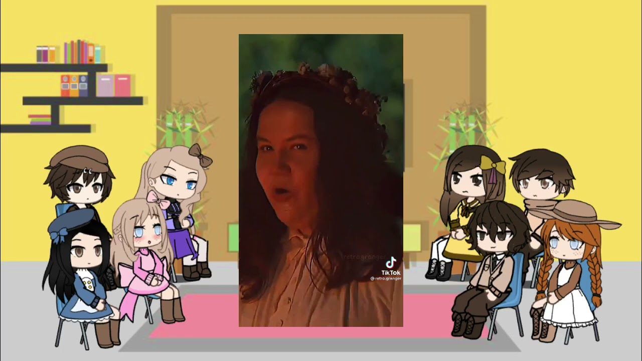 ENG | ANNE WITH AN E Past Characters Reacts To Their Future | Gacha Life