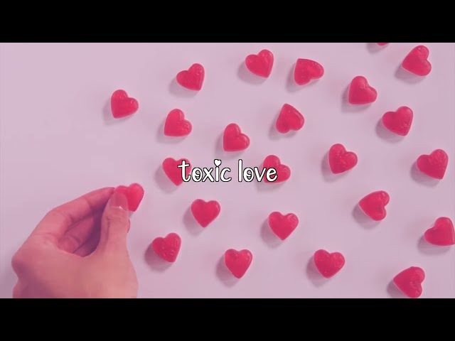 LO LA - toxic love - official lyric video class=