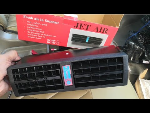 How to install Portable Fan | DA64W Suzuki Every Wagon