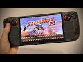 FlatOut 2 Steam Deck OLED Gameplay
