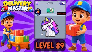 Delivery Master Puzzle level 89 Walkthrough for Solution.